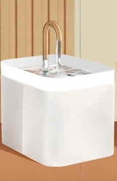 Fontanella d'Acqua Automatica per Gatti 2L Ultra Silenziosa con Filtro