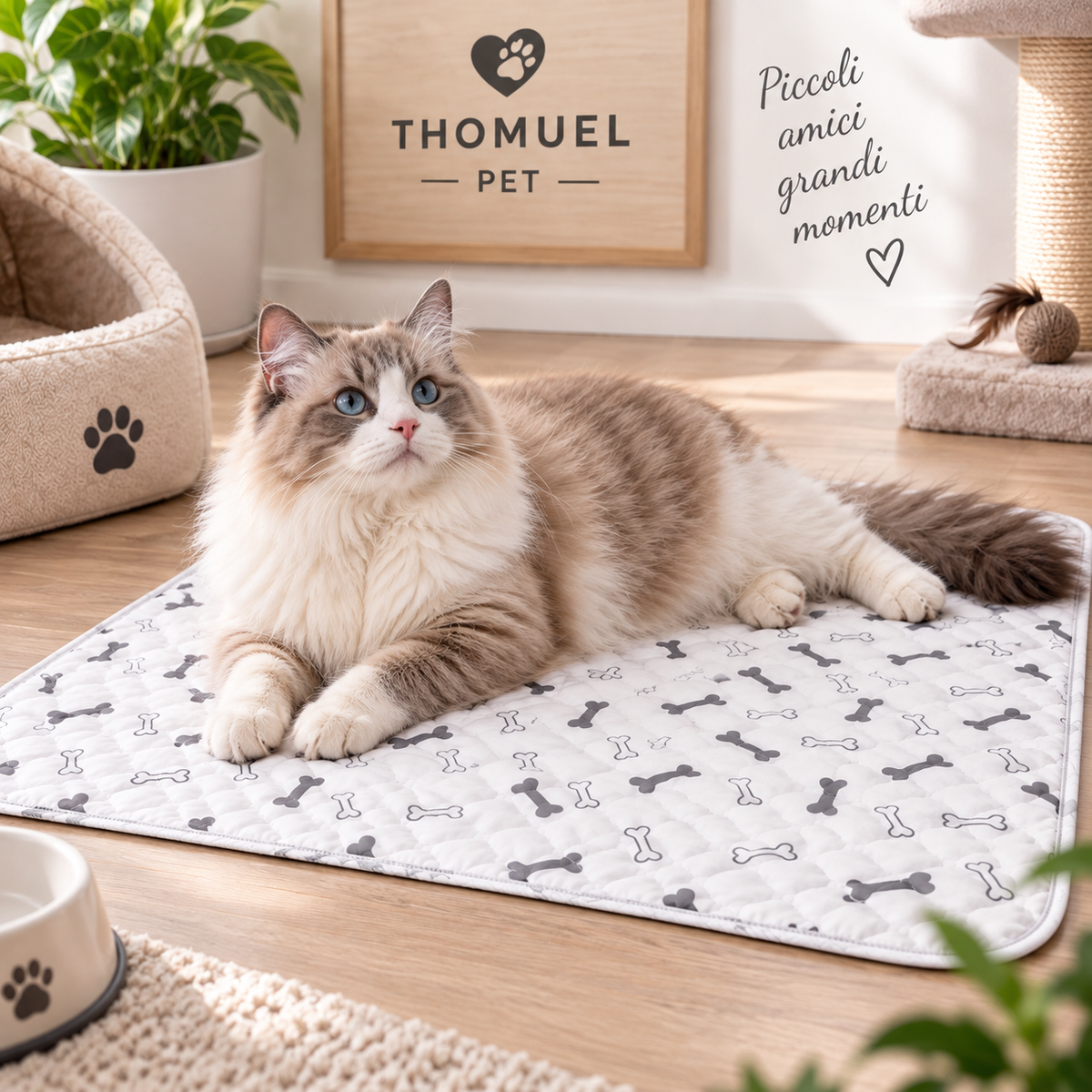 Tappetino Assorbente Riutilizzabile per Animali – Lavabile e Impermeabile – immagine prodotto 3
