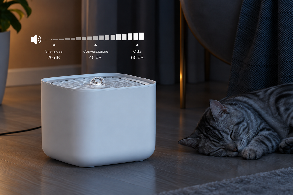 Fontanella USB per Gatti 3L – Acqua in Movimento per il Tuo Pet – immagine prodotto 5