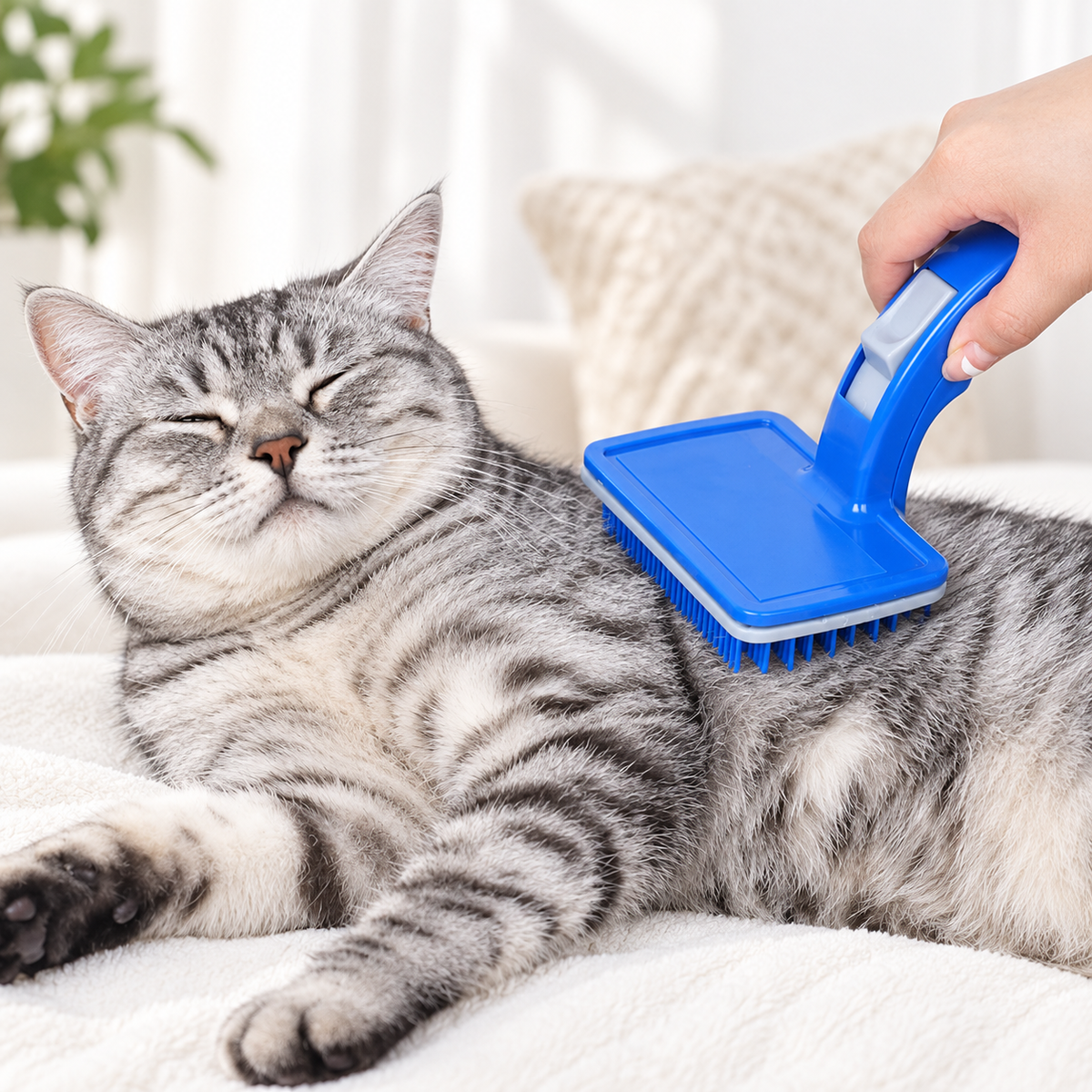 Spazzola per Cani e Gatti – Rimozione del Pelo e Cura Quotidiana – immagine prodotto 2
