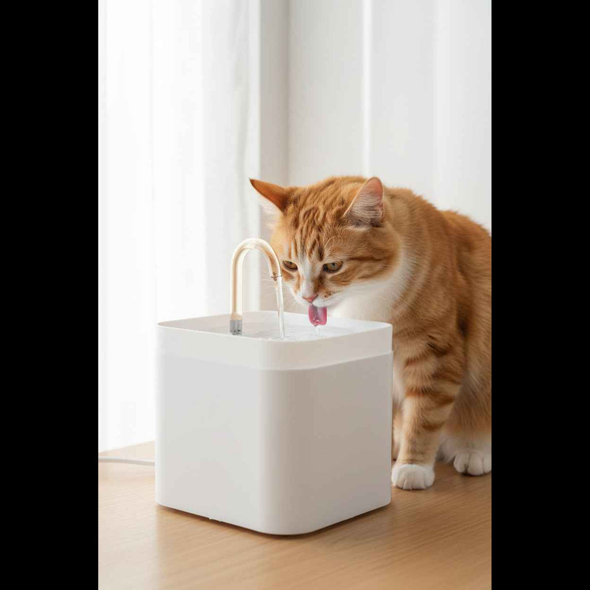 Fontanella THOMUEL PET 2L colore bianco