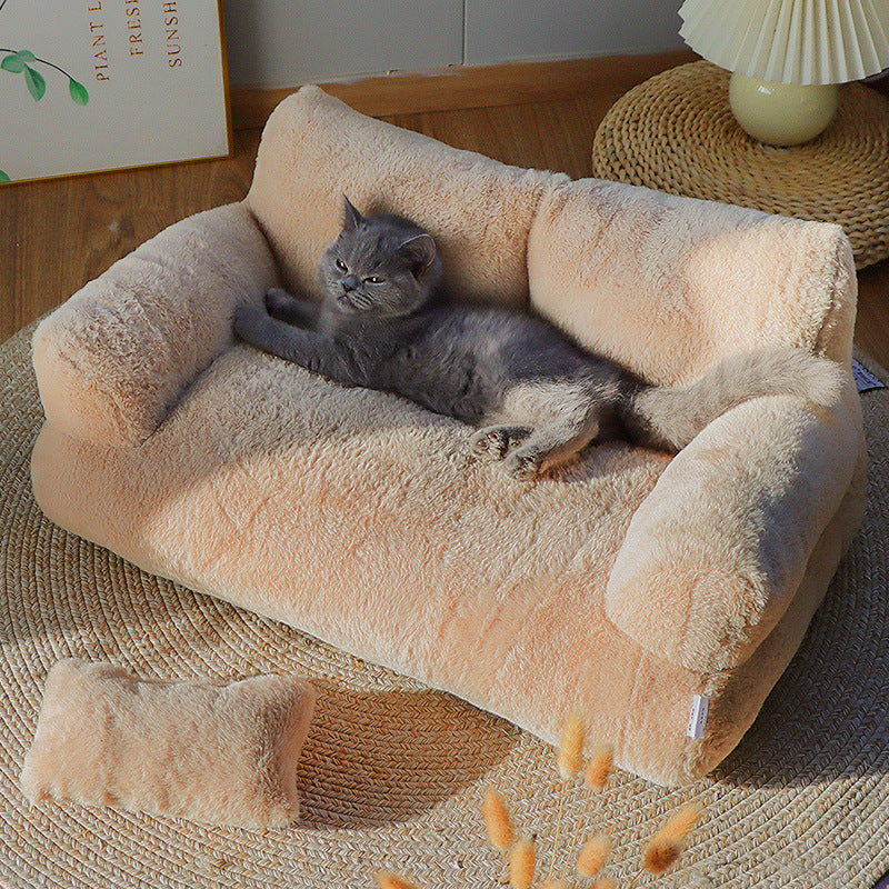 Divanetto per Gatti Morbido e Accogliente 70×40×20 cm | THOMUEL PET