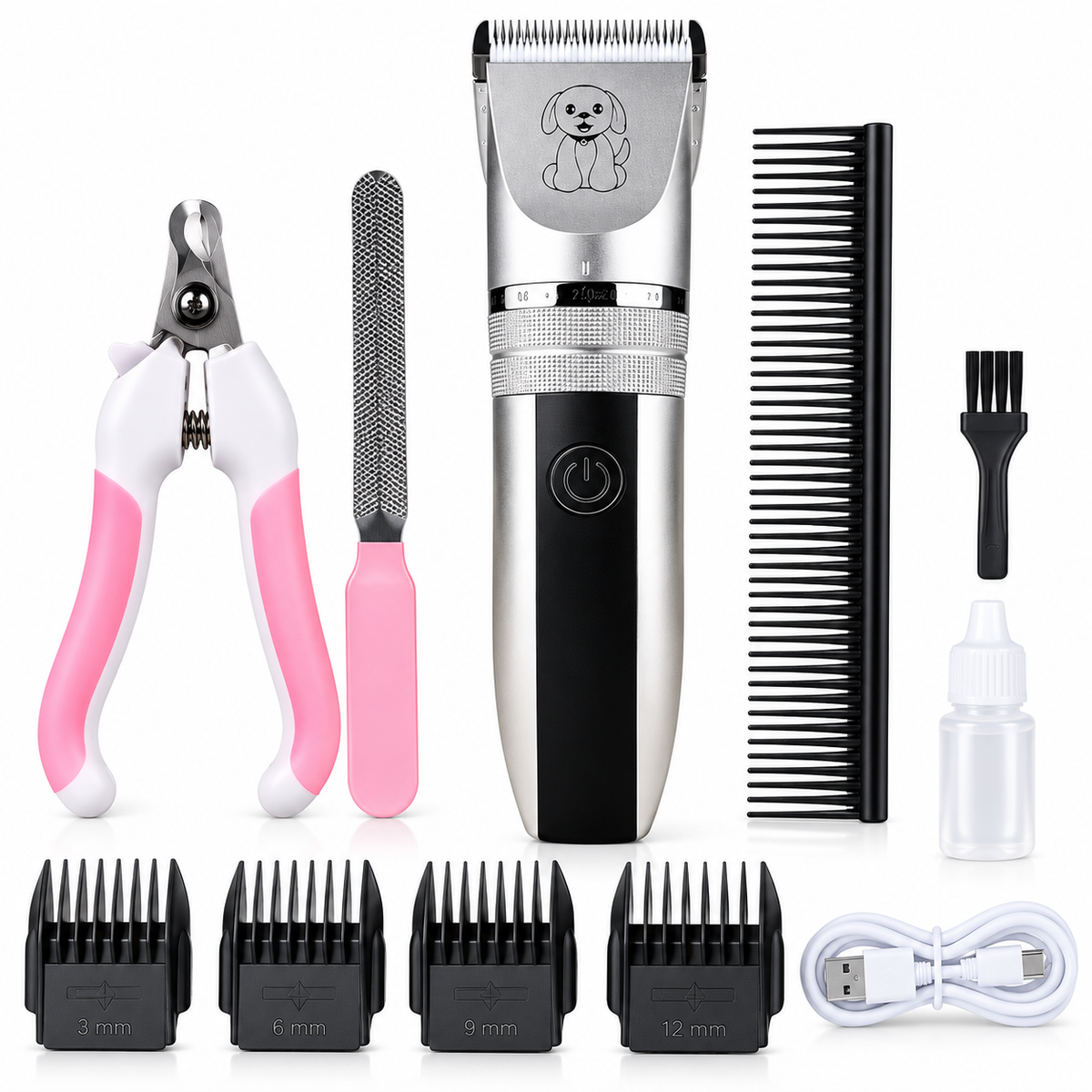 Kit per la Toelettatura di Cani e Gatti – Cura del Pelo a Casa – immagine principale
