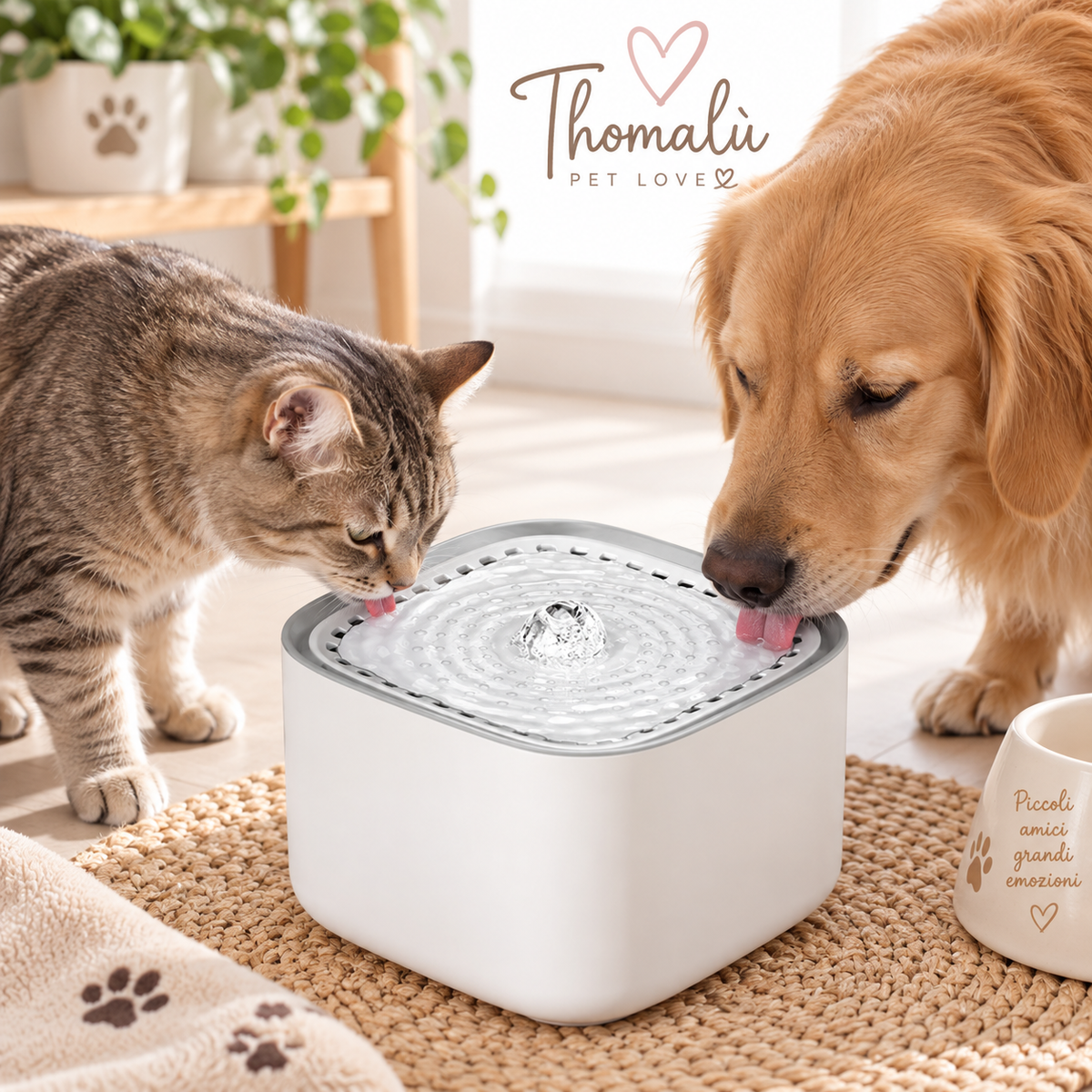 Fontanella USB per Gatti 3L – Acqua in Movimento per il Tuo Pet – immagine prodotto 3