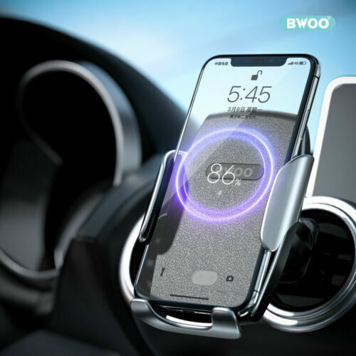 Caricatore Auto Wireless Qi con Supporto Magnetico e Sensore Automatico