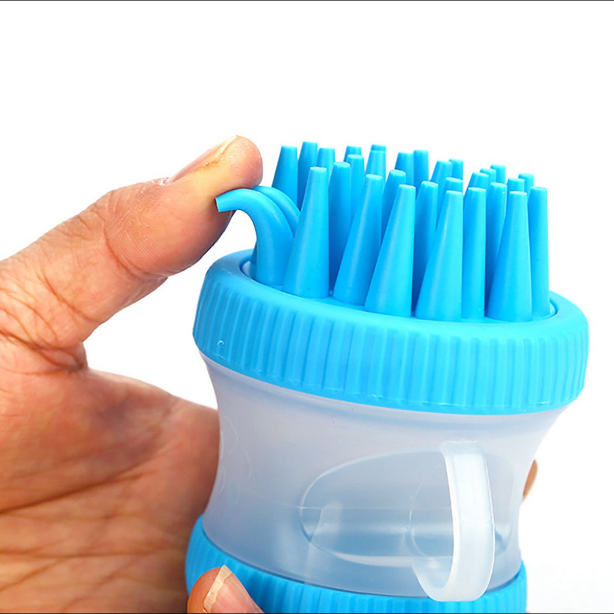 Spazzola per Cani e Gatti con Dispenser – Cura e Pulizia del Pelo – immagine prodotto 9